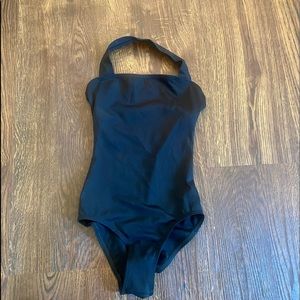 Capezio Adult Medium Pull-Over Halter Leotard
